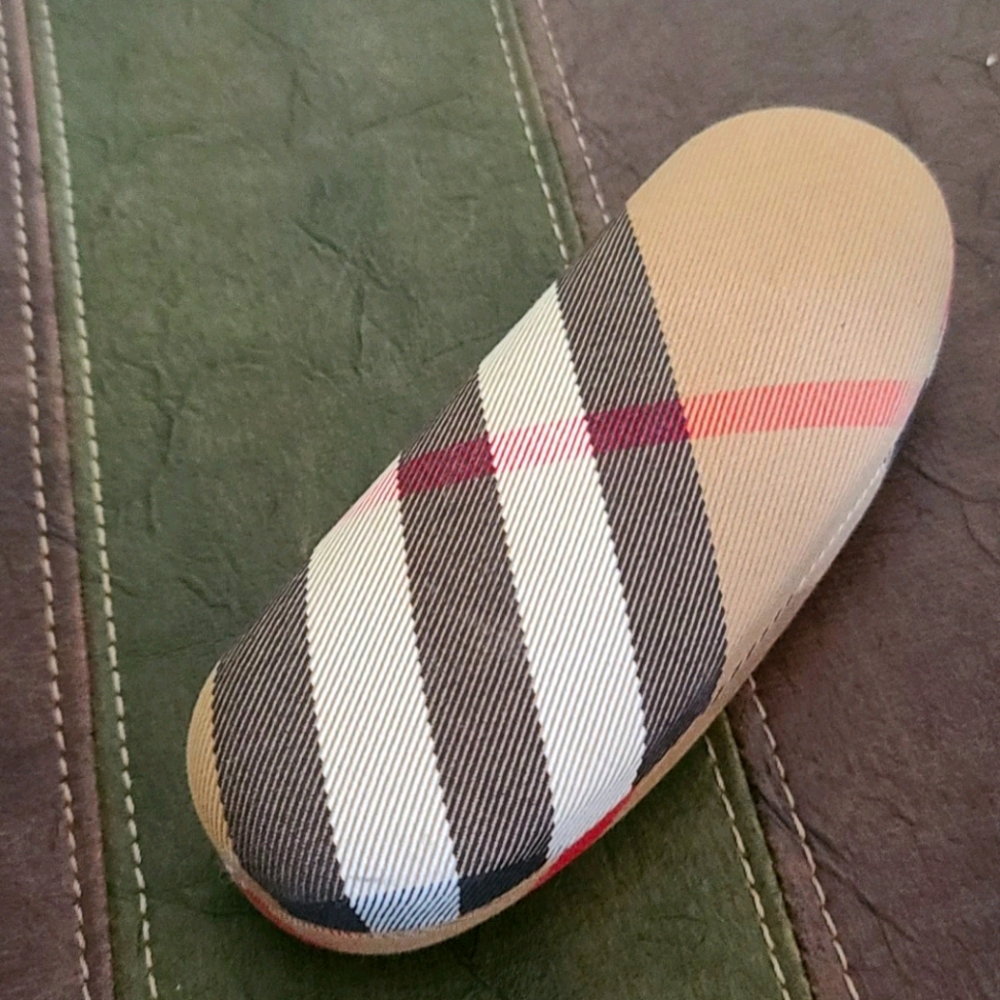 Burberry sunglasses case authentic monogram